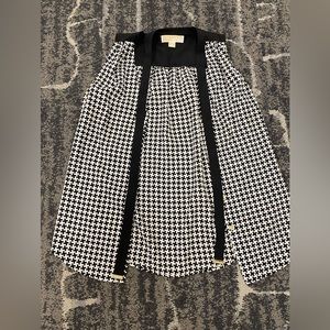 Michael Kors Blouse with neck tie. Black and white. Size small.